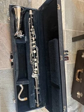 Selmer brand Bass Clarinet, MADE IN USA , With case and neck