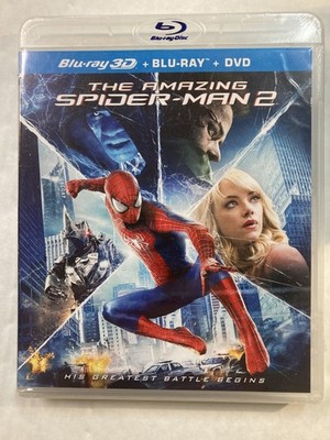 The Amazing Spider-Man 2 (Blu-ray 3D) Factory Sealed New FREE SHIP