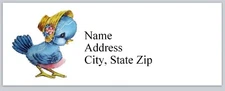 Personalized Address Labels Pretty Bluebird  (bx 933)