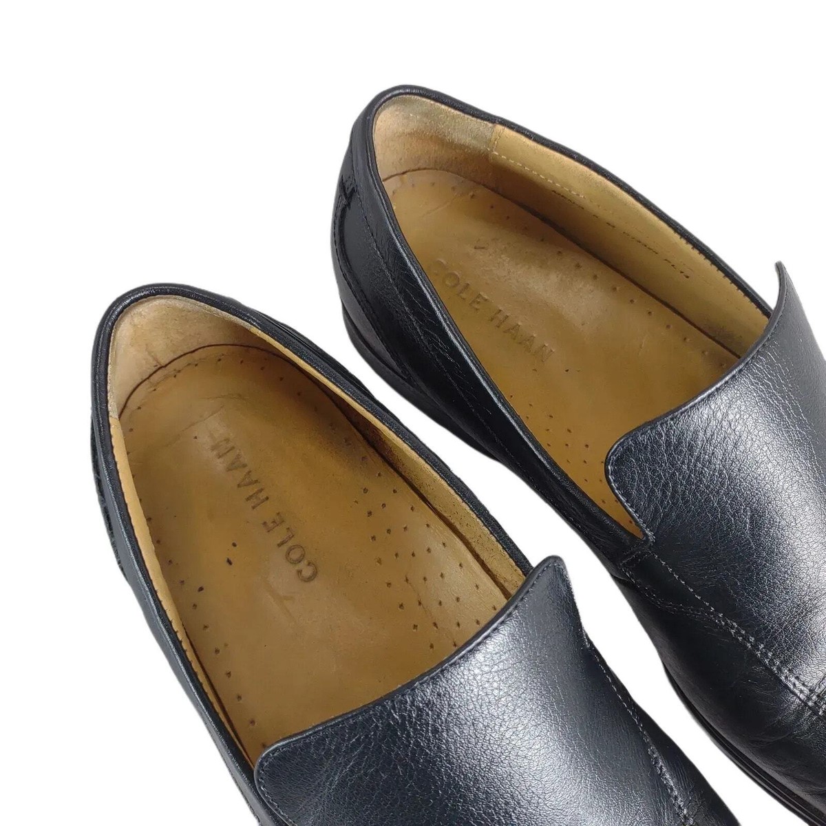 Cole Haan Adams Venetian II Slip On Shoes Loafers Leather Black Sz 9.5- C12329 Men main image 4