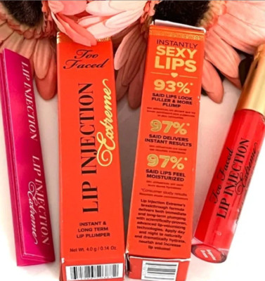 Too Faced Lip Injection Extreme Lip Plumer 0.14Oz - Tangerine Dream