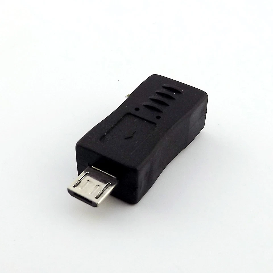 10pcs Micro 5 Pin Male Plug USB To Mini 5 Pin Female Converter Adapter Connector - Image 4 of 4