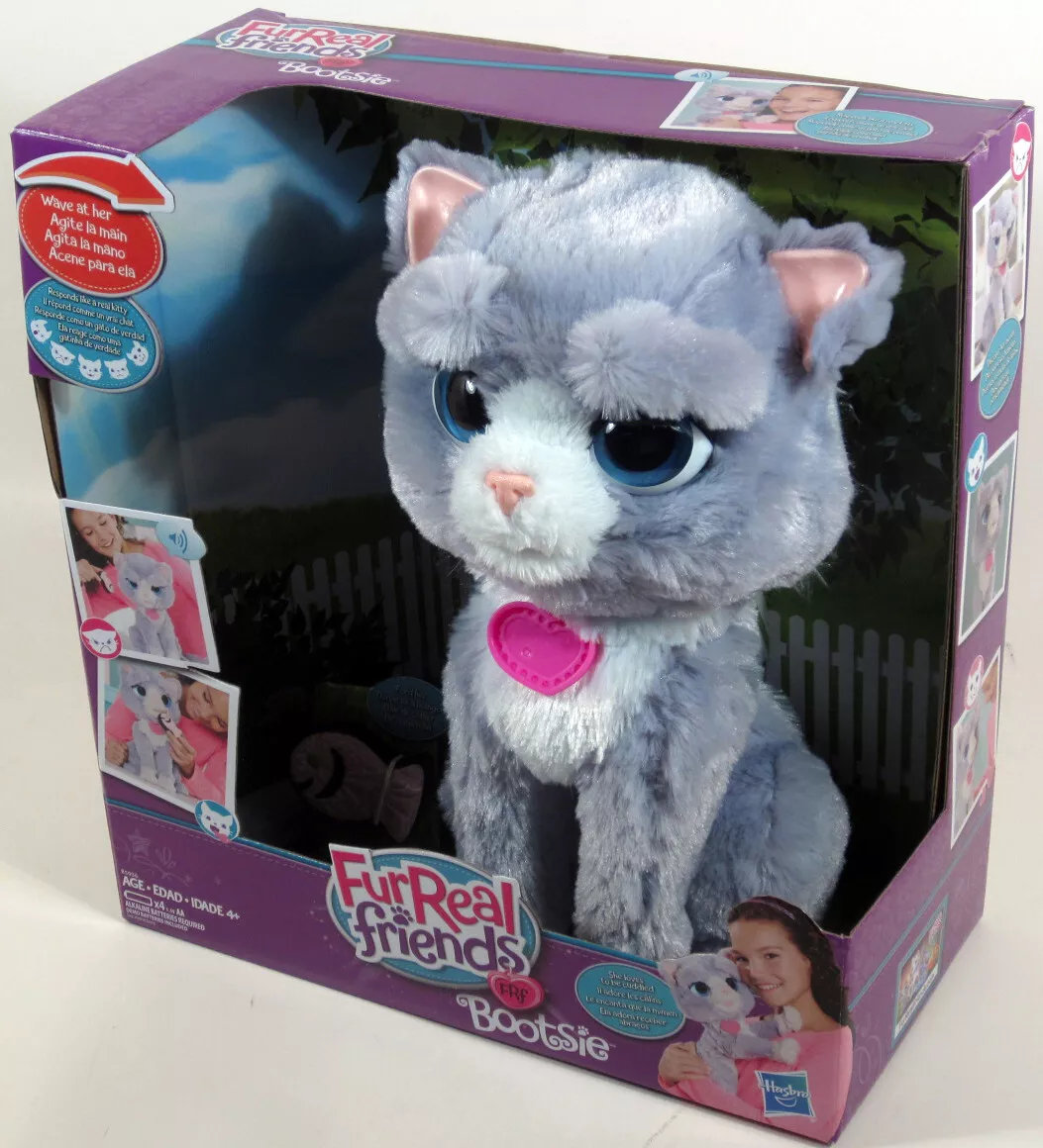 charter oplukker Cater FurReal Friends BOOTSIE Cat Kitty Interactive Plush Toy Pet Soft Fur Real  NEW! 630509400188 | eBay