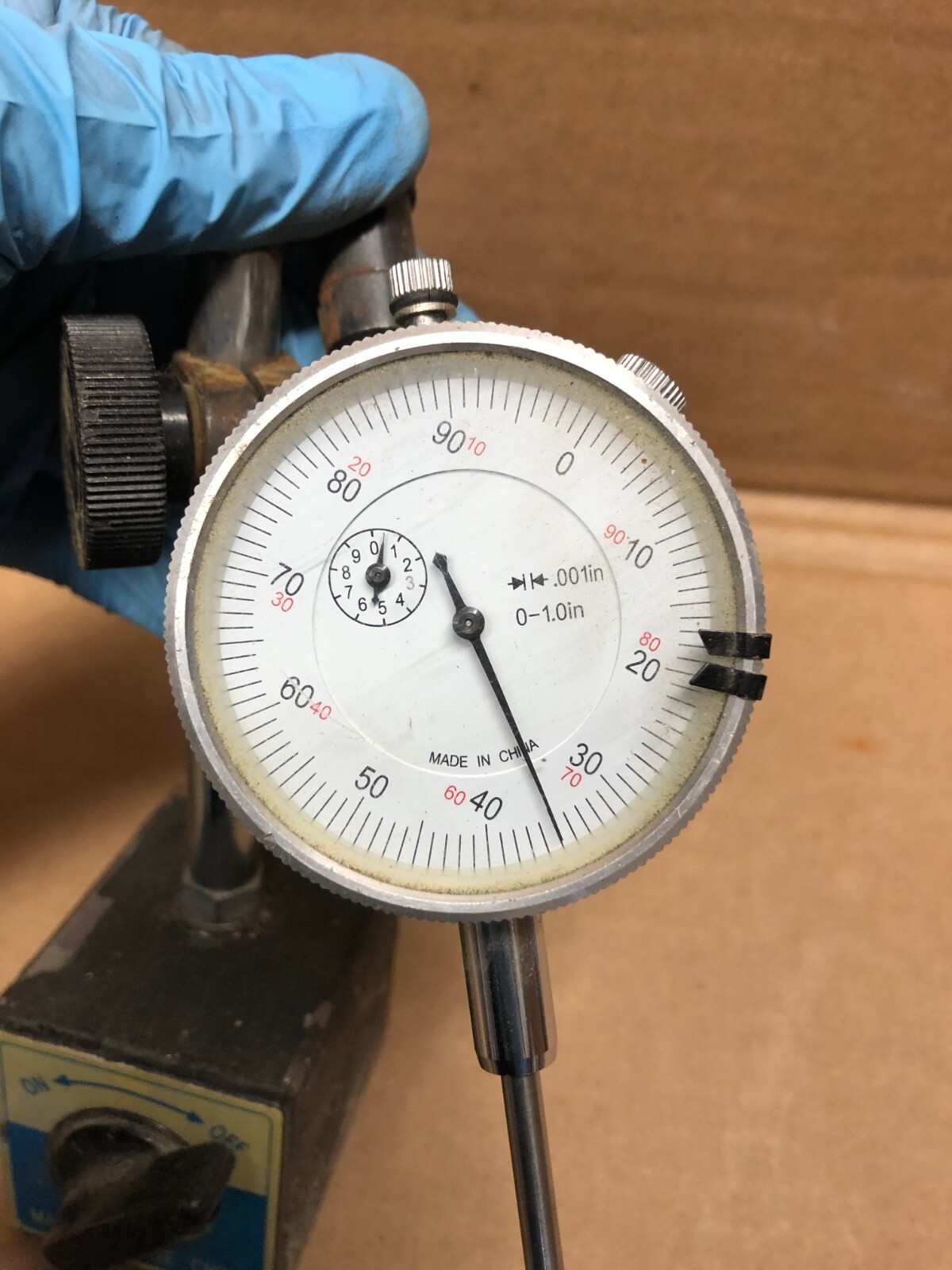 UNBRANDED .001" DIAL INDICATOR WITH BASE eBay