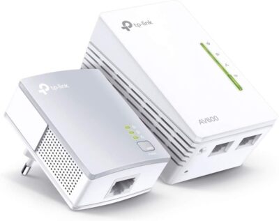 TP-Link WLAN Powerline Adapter Set TL-WPA4220 KIT (600Mbit/s  WLAN 300Mbit/s)