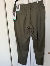 Mondetta Women's Pintuck Straight Leg Pull On Pants Size XL