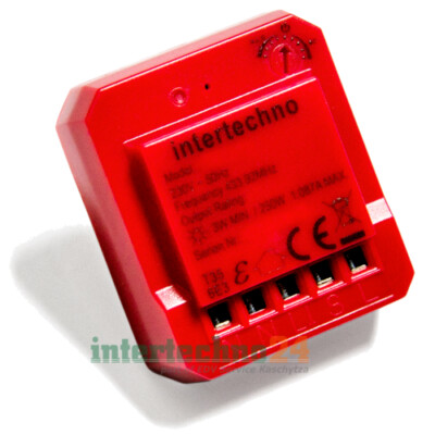 Intertechno Funk-Dimmer ITD-250, 3 - 250 Watt, für geeign. dimmbare Leuchtmittel
