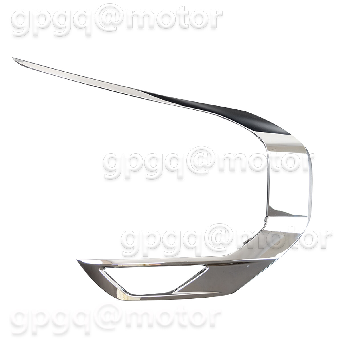 KARPAL Front Bumper Chrome Trim Molding Strip Compatible with