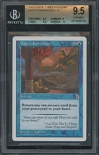 MTG P3K Sage's Knowlege BGS Graded 9.5 Magic Portal Three Kingdoms