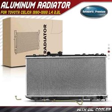 Radiator Woil Cooler For Toyota Celica 1990 1991 1992 1993 2.0l 2.2l Auto Trans