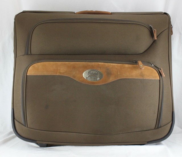 Cabelas Outback Series Wheeled Garment Bag Luggage Used eBay