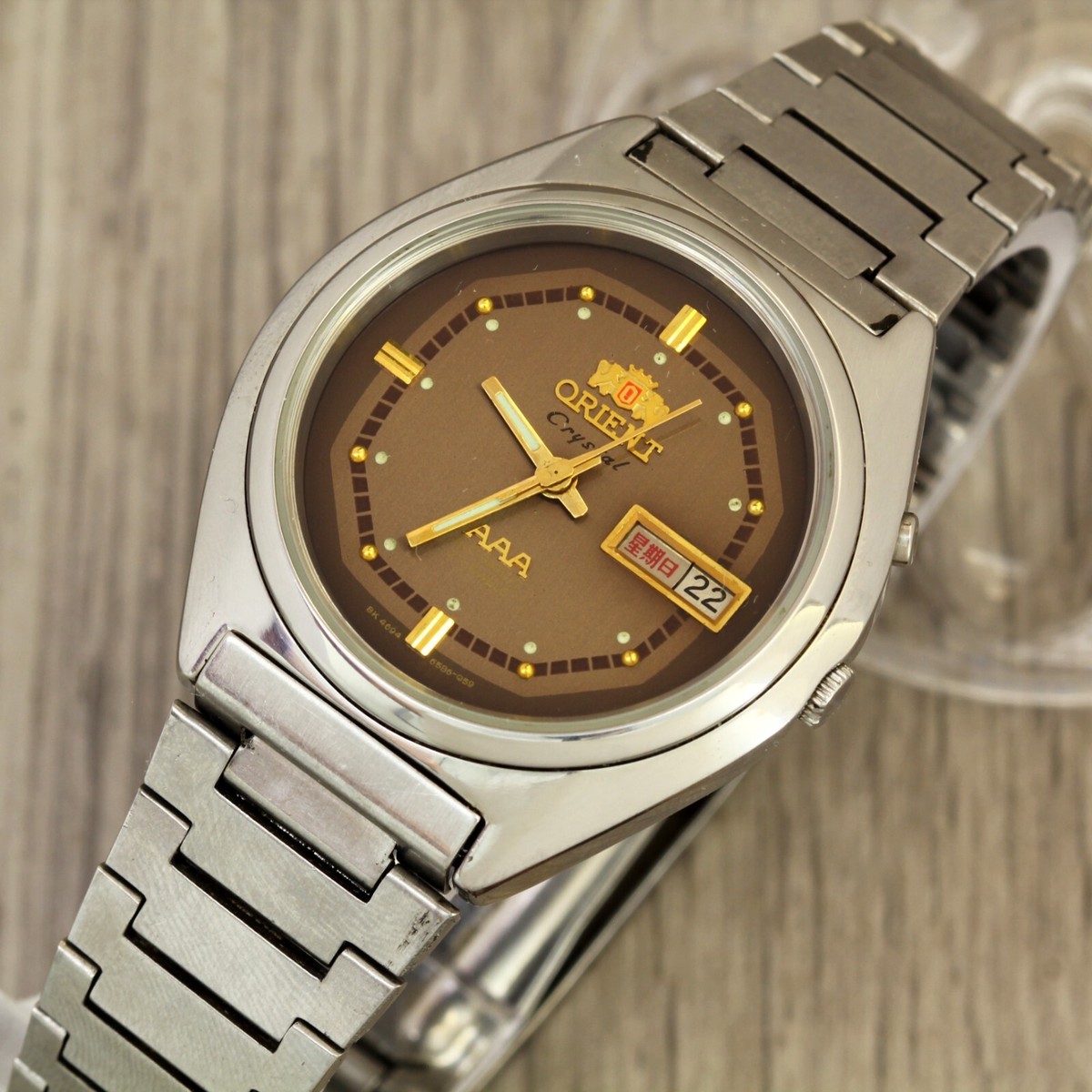 Orient AAA Crystal CM L469641 all stainless steel automatic
