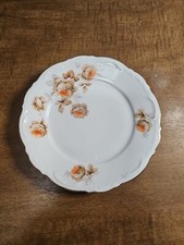 Mitterteich Norway Rose Germany Bread Plate Plates 6-3/4" Excellent Condition
