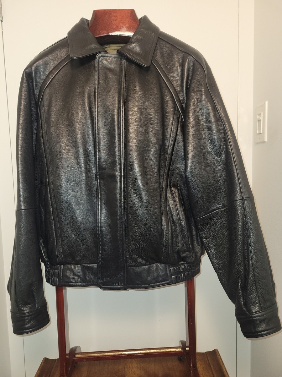 Wilson Bomber Leather Jacket Size Large | eBay Wilson Bomber Leather Jacket Size Large | eBay