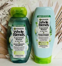 Garnier Whole Blends Coconut Water Aloe Vera Moisturizing Shampoo & Conditioner