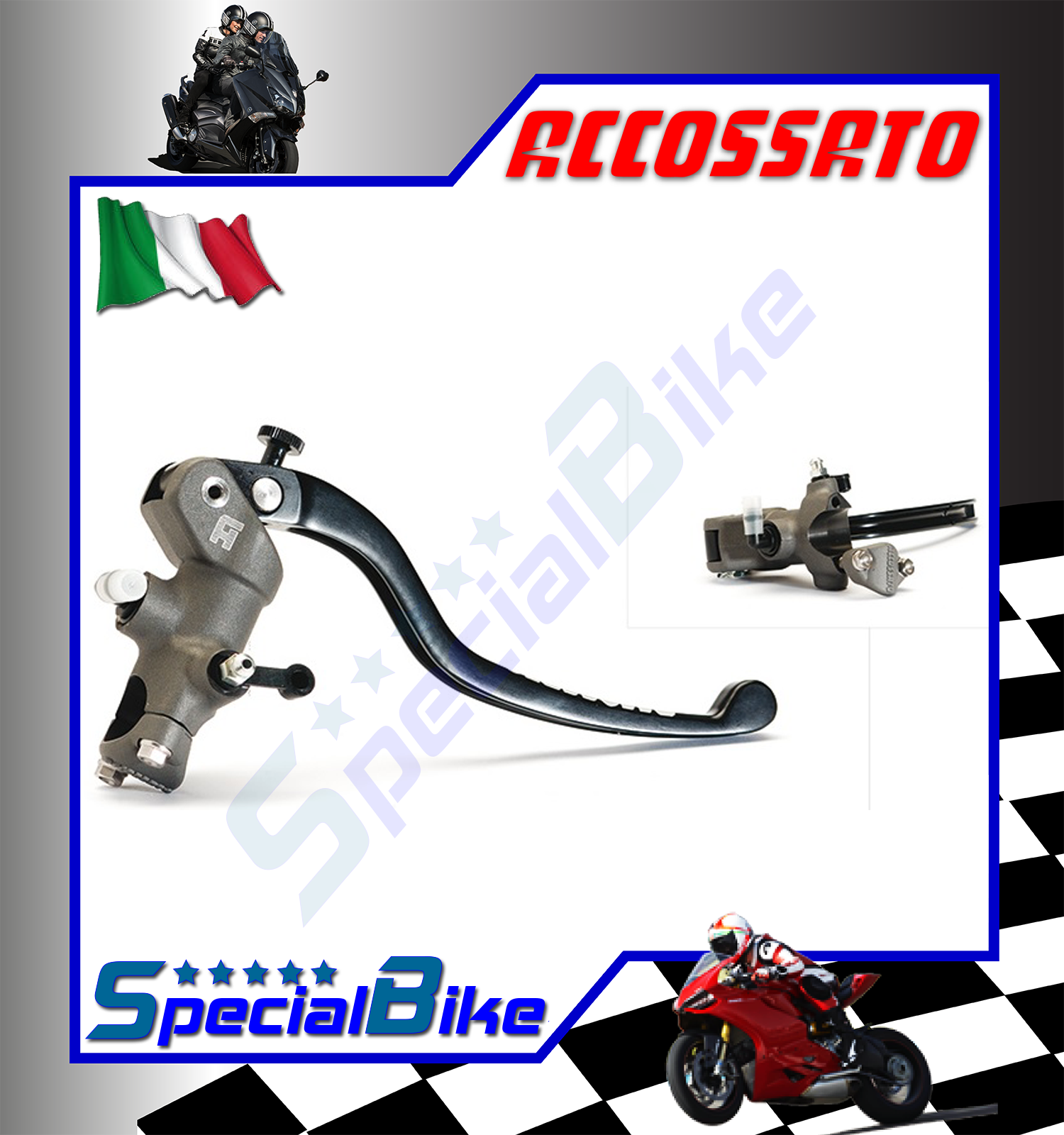 Pump Accossato Brake Radial 16x18 Lever Jointed KTM SMR 450 EXC 