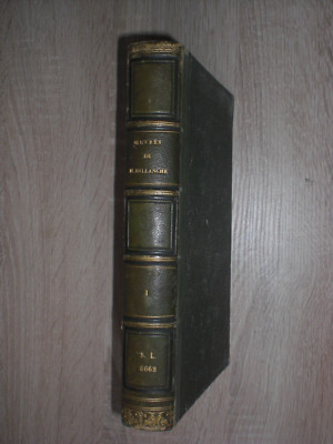 Oeuvres de M. Ballanche de L'Academie de Lyon. Tome I (1830) M. Ballanche