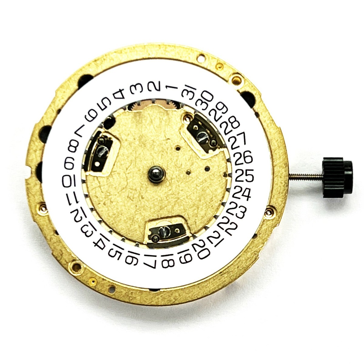 ETA 251.274 Chronograph Watch Movement Quartz Date at 3, 4, 4:30