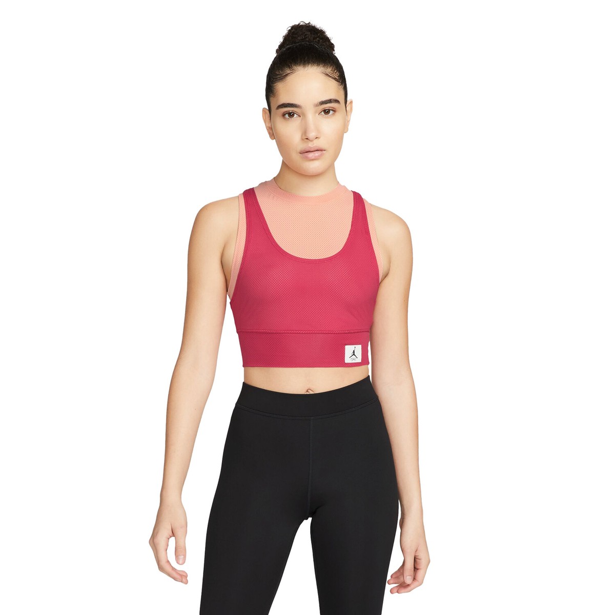 Air Jordan Essentials Women's Crop Top Mystic Hibiscus-Madder Root