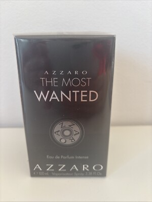 AZZARO The Most Wanted 100ml Eau de Parfum INTENSE Spray Neu & Ovp Herren-EdP