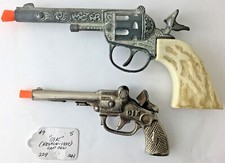  2 lot  AMERICAN WEST c1950 vintage c1935 "HUBLEY / KENTON CAP GUNS"