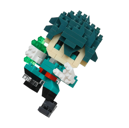 IZUKU MIDORIYA - Nanoblock My Hero Academia, NBCC-142, Level 2 180 Pieces. NEW - Picture 2 of 7