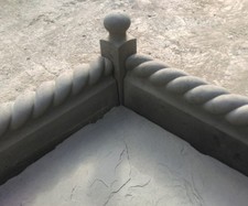 ROPE TOP PATH EDGING 50 no Slate Grey  Including Delivery ( few exceptions ).