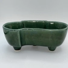 Hull Deep Green Planter 402 USA