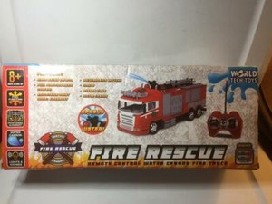 rc fire truck with water cannon