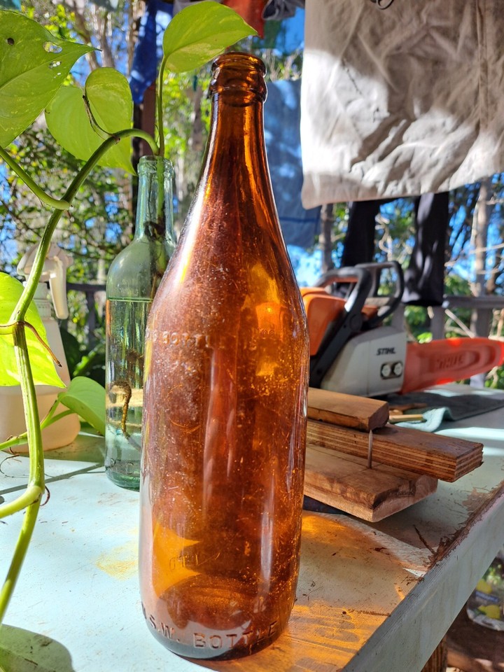 vintage beer bottles eBay