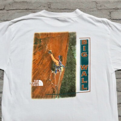 Vintage 90s The North Face Big Wall Shirt Mountaineering Climbing