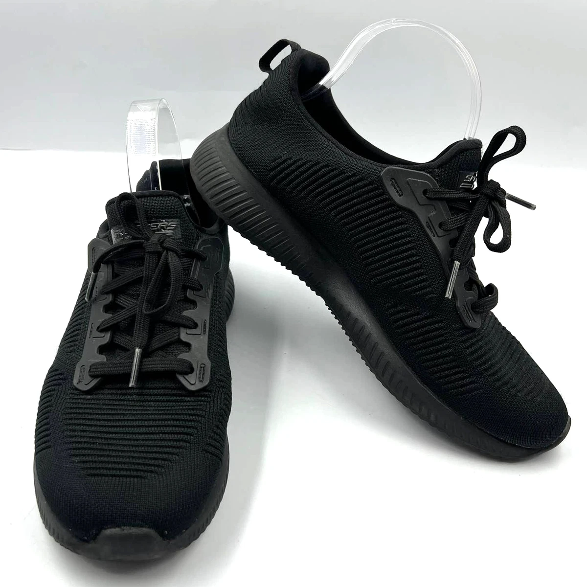 Skechers bobs squad tough talk cheap lace up trainers