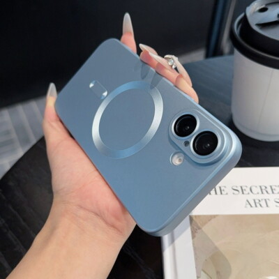 Handy Hülle für iPhone 16 15 Pro Max 14 13 12 11 Magnetic MagSafe Stoßfeste Case