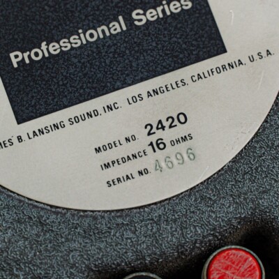 JBL 2420 Tweeter – Vintage Highs with a Crisp, Clear Edge | eBay