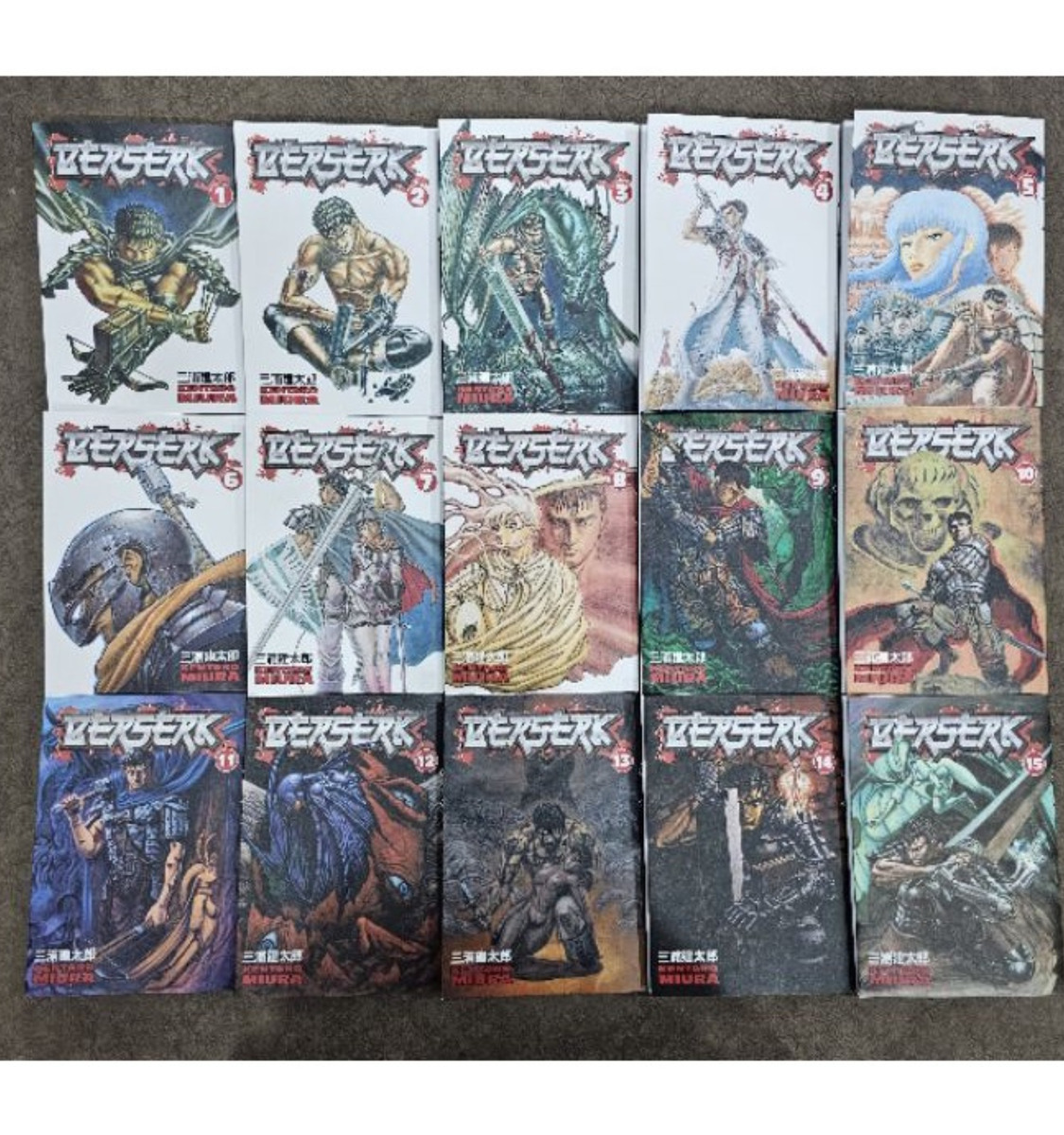 Berserk Latest Full Set Japanese language Vol.1-42 Manga Comic Kentarou  Miura