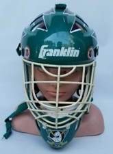 Casco Máscara De Portero Franklin De Colección Mighty Ducks Anaheim Street Hockey