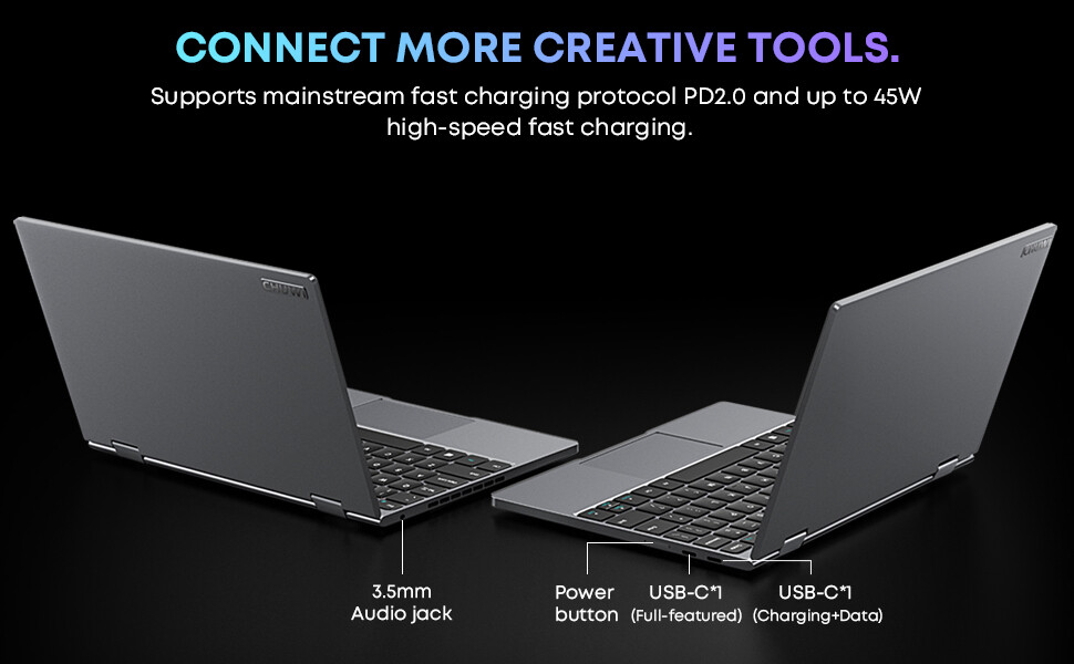 2023 CHUWI MINIBOOK X 10.51in Touchscreen Mini Laptop IntelN100