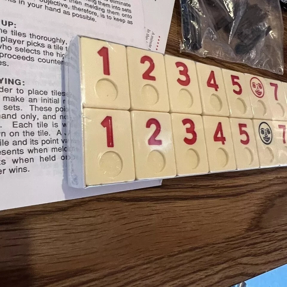 Rummikub Pressman 1990 The Original Tile Game Open Box Pieces Sealed. - Image 2 of 4