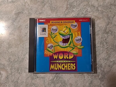 Word Munchers Deluxe (Windows 3.1, 95 & Mac, CD-ROM) MECC | eBay