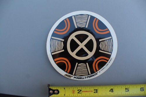 Tony Hawk Powell Peralta Bones Original 80er Z71A Vintage Skateboarding AUFKLEBER - Bild 1 von 7