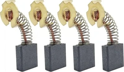 Micro Traders 4-Pack Carbon Brushes – Compatible With Dewalt DWP611 / DWP611PK Router, A27343, 19.5x9x6mm