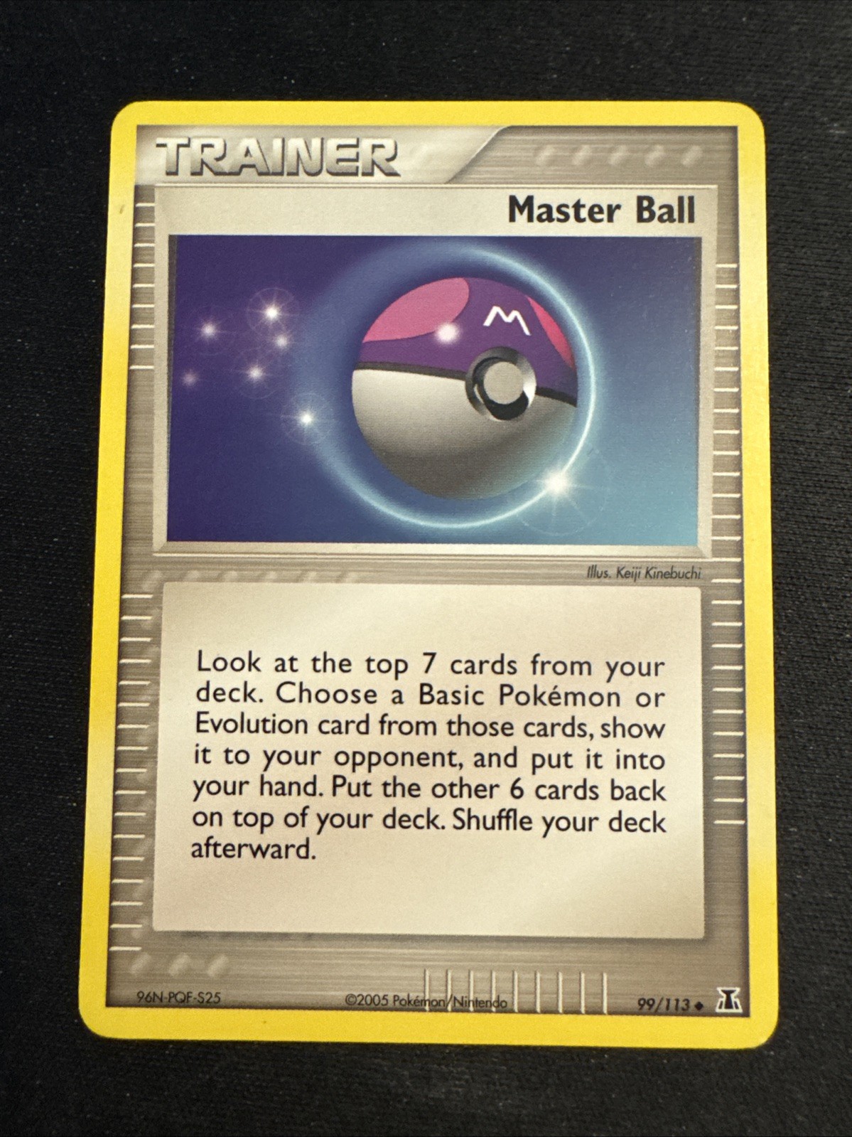 Master Ball - 78/108 - Uncommon - Ex Power Keepers - Pokémon
