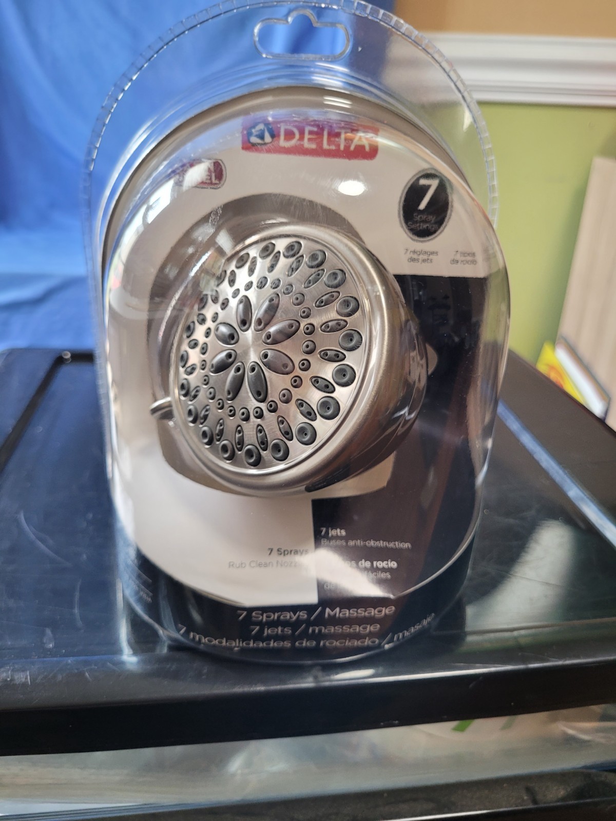 Unisex Os Home Improvement Satin Nickel 7-spray Massage