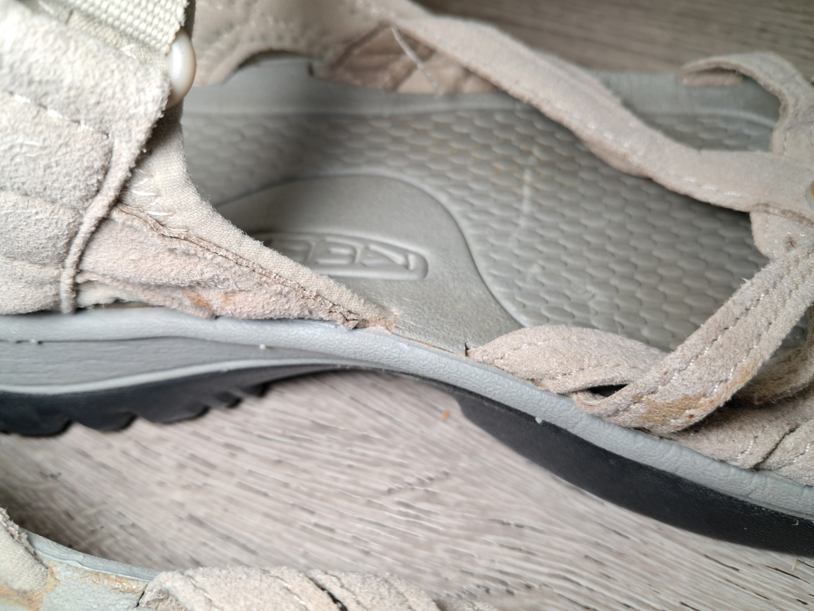 KEEN Sandali Donna Impermeabili Antiodore Anatomici Plantare Grigio Taglia 7