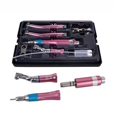 Dental High Speed/Slow Low Speed Handpiece Contra Angle Air Motor Sets 2/4 Holes