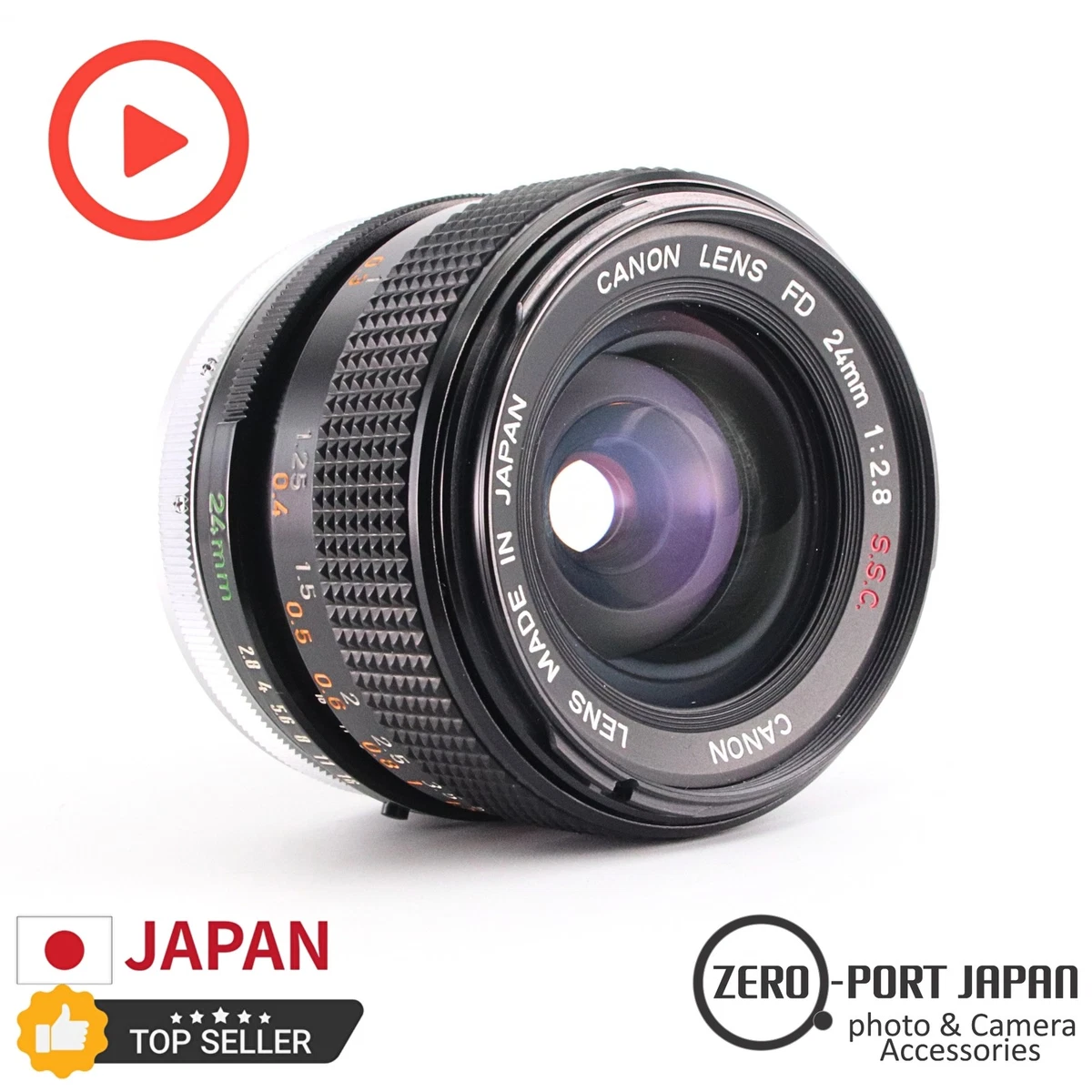 Las mejores ofertas en Lentes de cámara Canon FD 24mm | eBay
