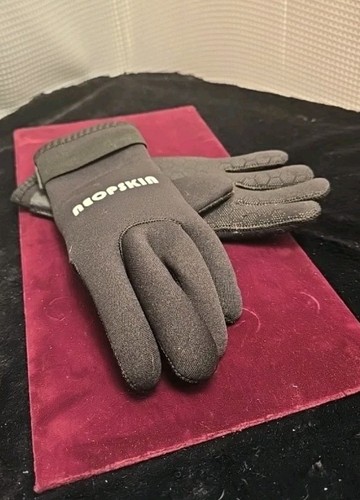 NeopSkin Water Gloves, Sz Small Neoprene Scuba Warm Wetsuit Winter Gloves