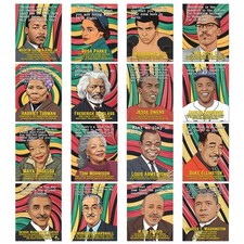 Black History Month Decorations 16 Pcs Black History Month Posters Bulletin Boar