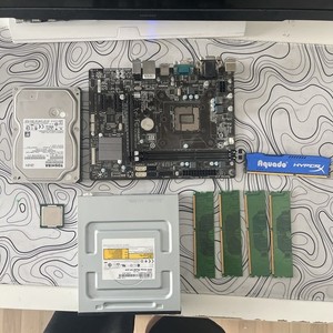 Pc Teile CPU HDd Motherboard RAM Ch Laufwerk