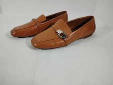 Calvin Klein Women Elanor Loafer Brown 6.5 Driving Shoes Casual Comfy On-the-go